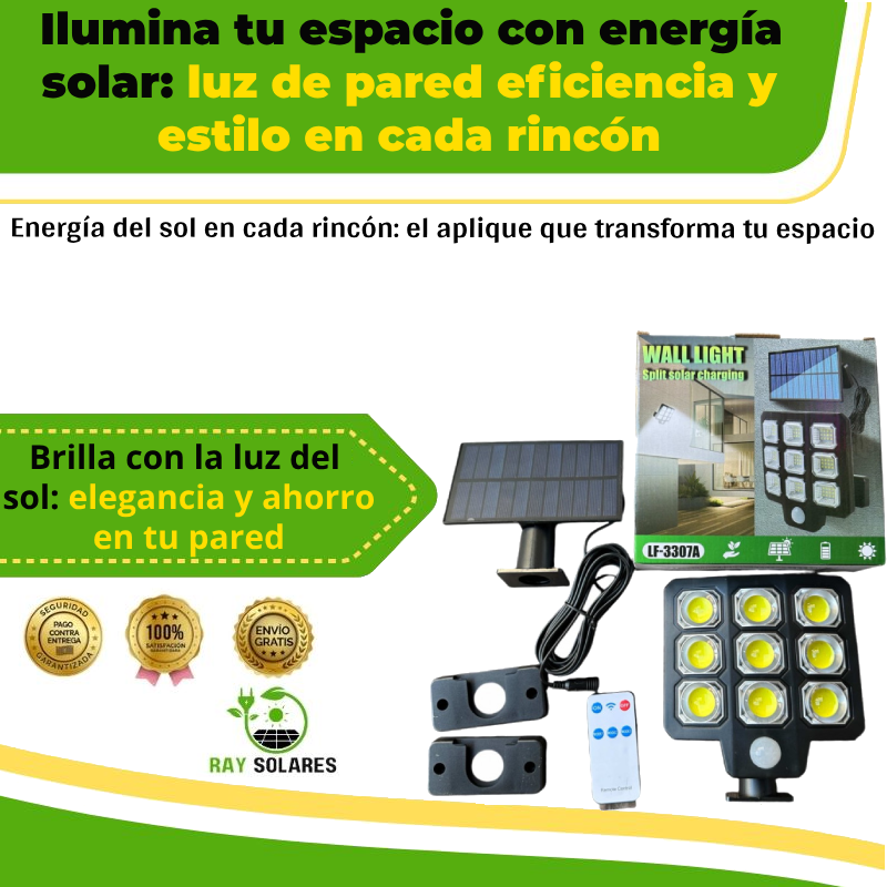 Luz de Pared de Eficiencia Energetica