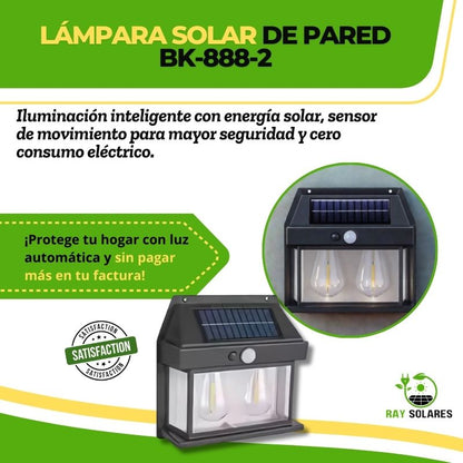 Lámpara Solar de Pared BK-888-2