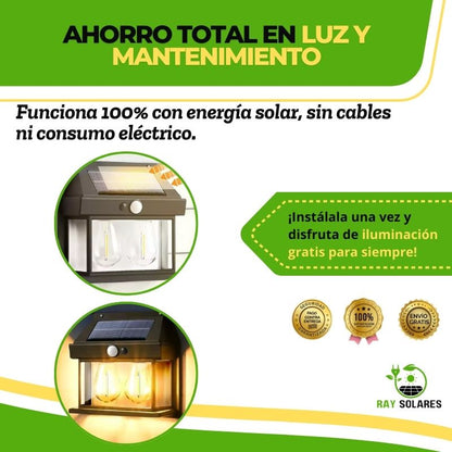 Lámpara Solar de Pared BK-888-2