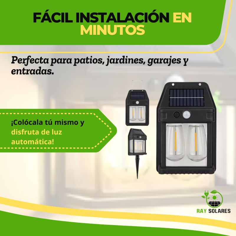 Lámpara Solar de Pared BK-888-2