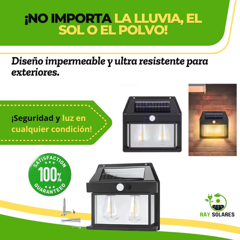 Lámpara Solar de Pared BK-888-2