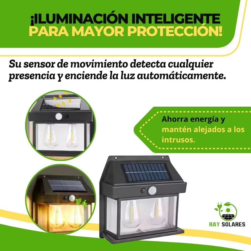 Lámpara Solar de Pared BK-888-2