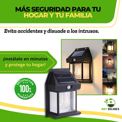 Aplique de Pared Solar LED SolarBeam™