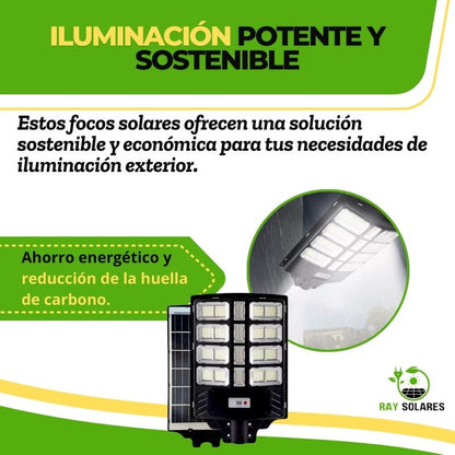 Focos Solares Para Postes De Calle SolarBeam