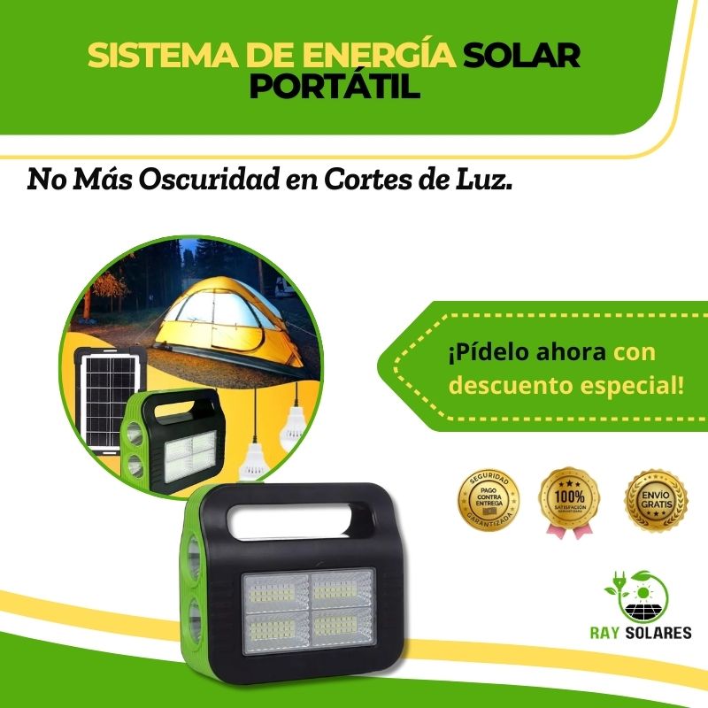 Kit Solar de Emergencia Multifunción