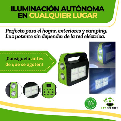 Kit Solar de Emergencia Multifunción