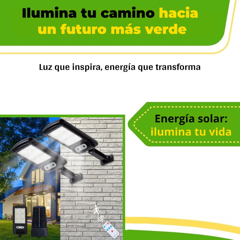 Lámpara de Pared de Inducción Solar